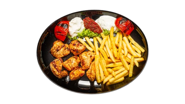 Putenfleisch-Spieß